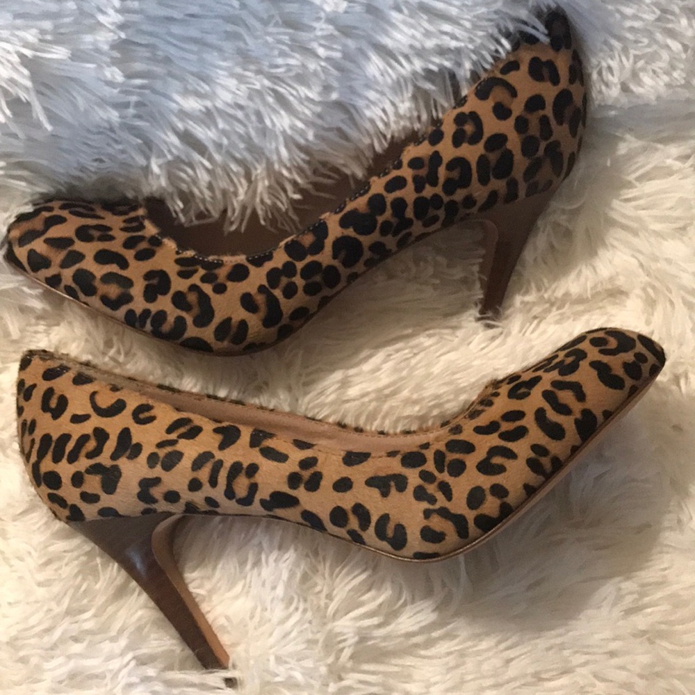 Leopard heels